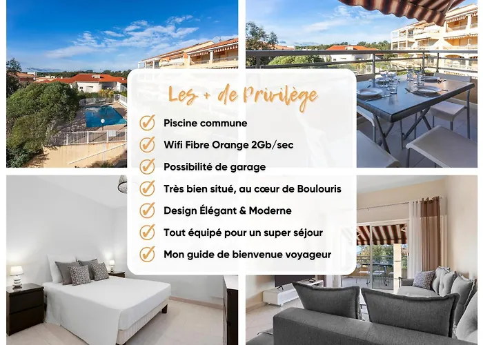 Joli 65m2 Piscine Parking *